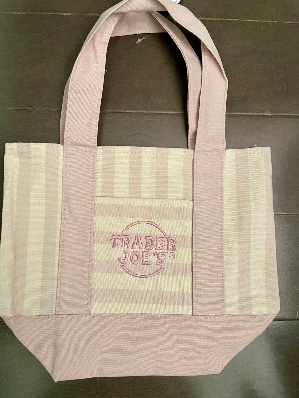 Pink Trader Joe's 2026 Summer Mini Tote Exclusive